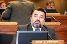 Diputado Elvis Balbuena, autor del proyecto.
