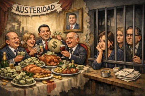 Bonificaciones suben los salarios de los ministros de Peña y exponen la mentira oficial de la "austeridad estatal"