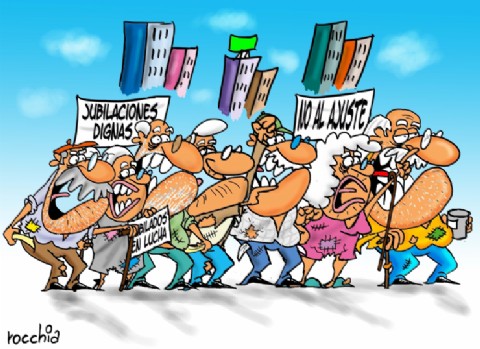 Jubilados municipales cerraron el 2025 sin cobrar el total de sus haberes y el Gobierno de Peña no da respuestas