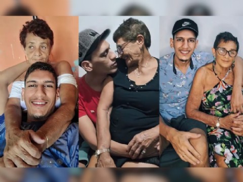Un joven desafía los prejuicios y muestra su relación con una mujer 50 años mayor