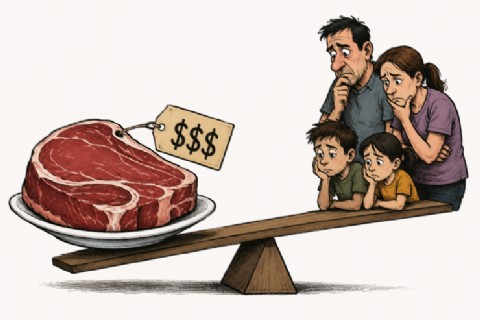 VIDEO | La carne se vuelve inaccesible y el asado de los domingos queda cada vez más lejos de muchas familias