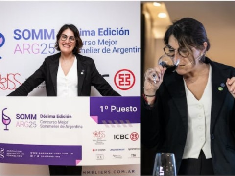 Alma Cabral Arrieta fue elegida la Mejor Sommelier de Argentina 2025