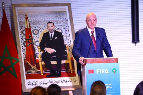 Infantino confía en Marruecos como "gran país del mundo en el futuro"