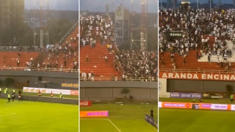 Batalla campal en el clásico: suspenden Olimpia–Cerro por falta de garantías