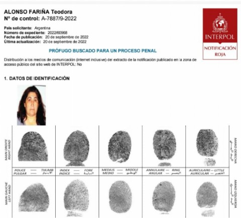 Tiene pedido de captura de Interpol, sigue libre y recluta gente para amenazar a un hombre