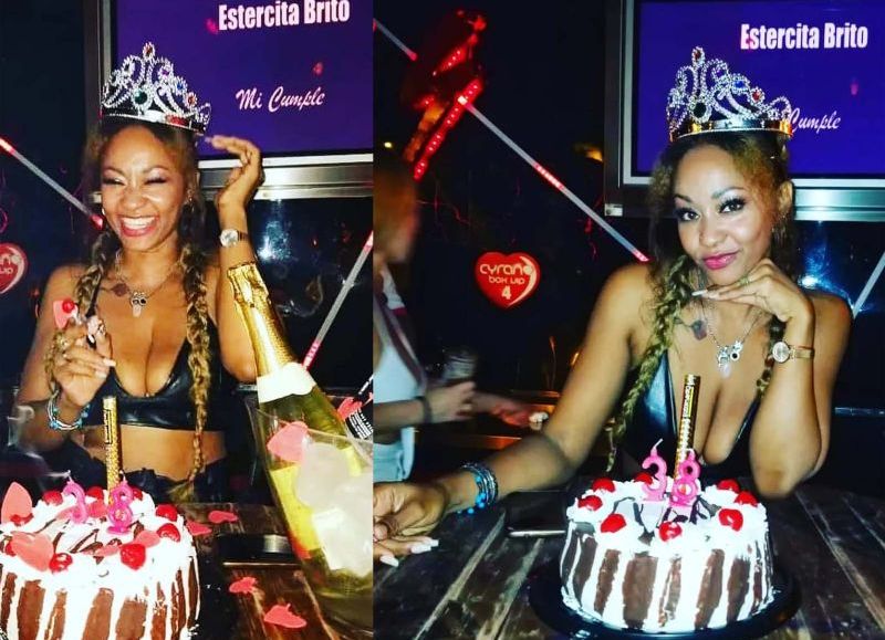 La belleza dominicana Estercita Brito brilló en la fiesta de su cumpleaños
