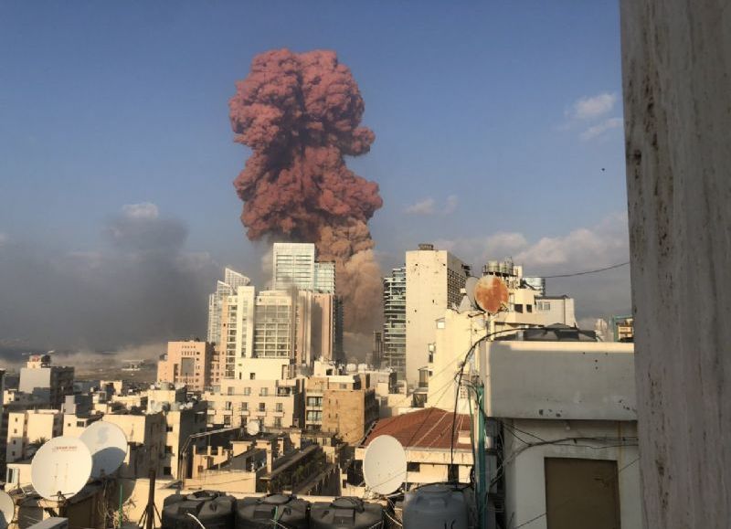 ¿Atentado terrorista o accidente?: explosión inesperada en Beirut tiene en conmoción al Líbano
