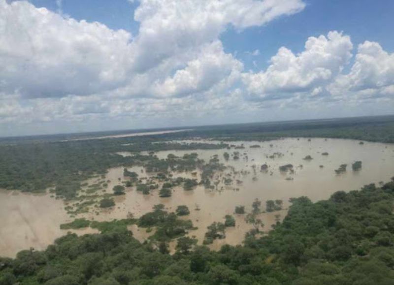 Emiten alerta naranja por amenaza de desbordes del río Pilcomayo