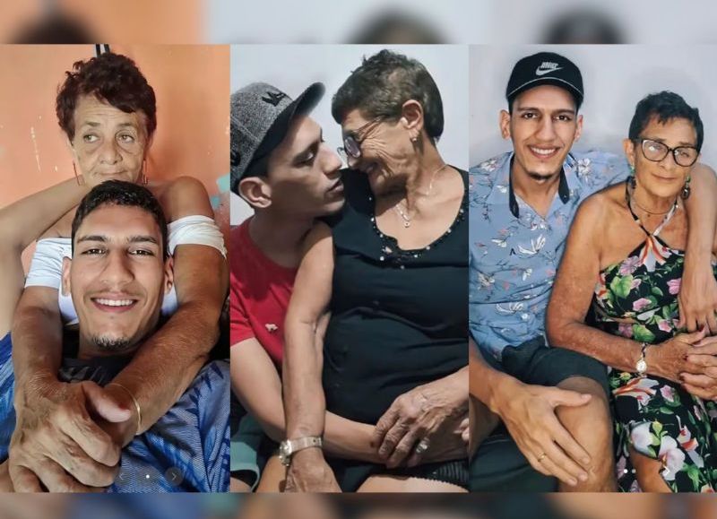 Un joven desafía los prejuicios y muestra su relación con una mujer 50 años mayor