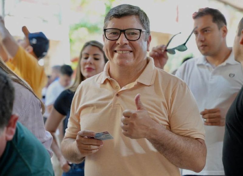 Los colorados reciben una paliza electoral en CDE: el candidato de Prieto arrasa