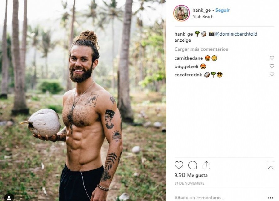 Hank Ge: el modelo alemán que recorre el mundo mostrando los beneficios del veganismo