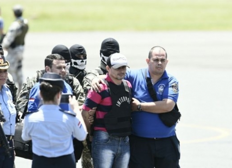 Extraditado: "Neneco" arribó al país para ser juzgado por el crimen del periodista Pablo Medina