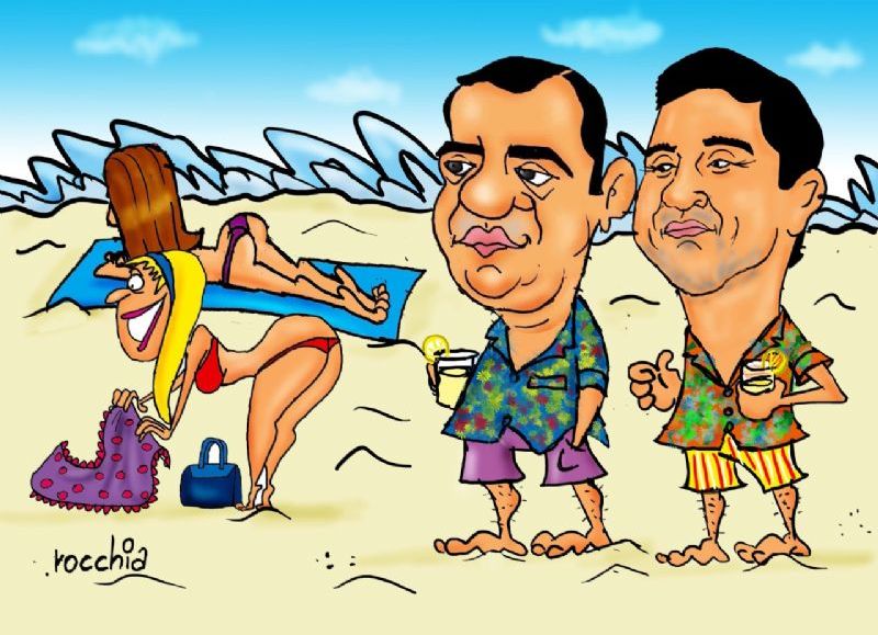 Honor "Hawaiano": Santi y Alliana de farra por Pilar sin respetar los protocolos contra el COVID
