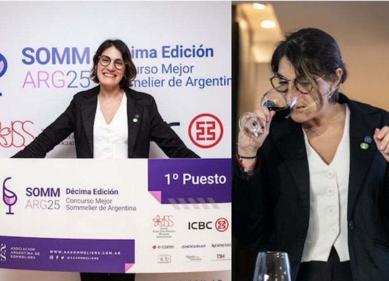 Alma Cabral Arrieta fue elegida la Mejor Sommelier de Argentina 2025
