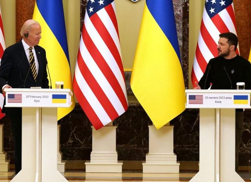 Biden anuncia envío de armas a Ucrania en visita sorpresa a Kiev