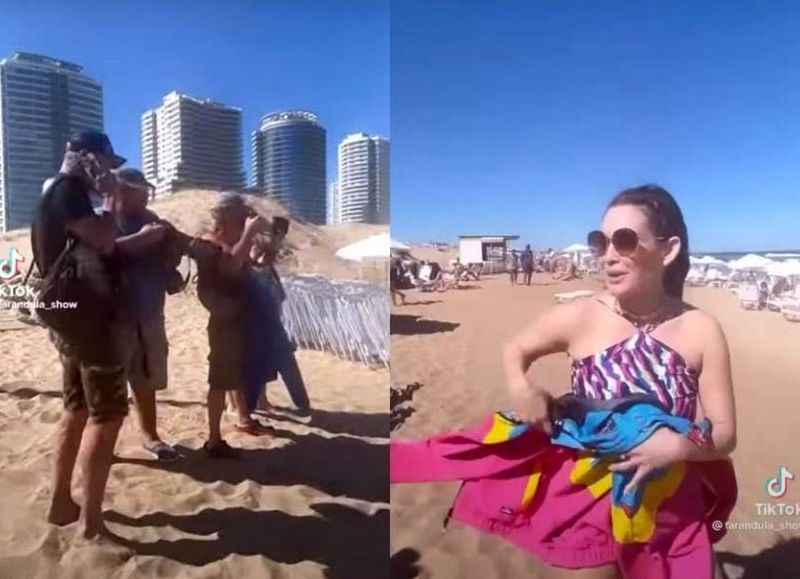 Lali González se hizo la estrella y le pararon el carro