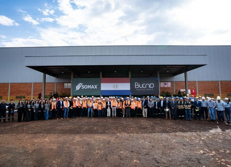 El país impulsa su industria con 55 millones de dólares en nueva planta de Blend Agriscience