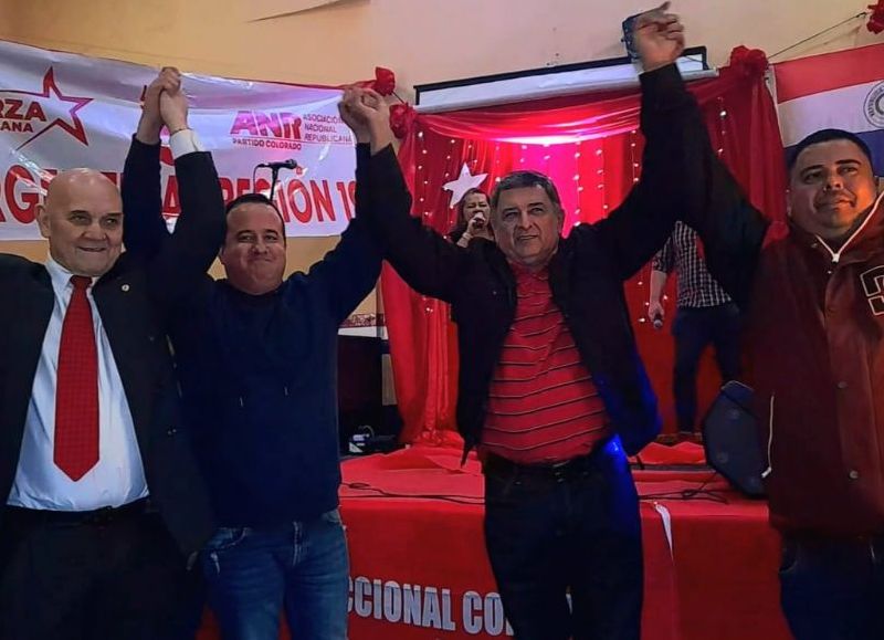 En Argentina celebraron los 135 años del Partido Colorado y mostraron su apoyo a Wiens y Abdo